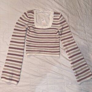 Hollister Cropped Sweater